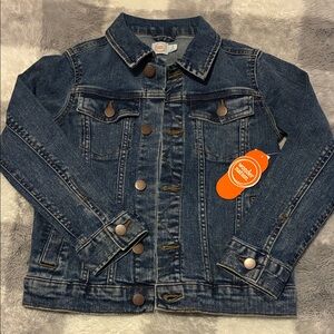 Girls Classic Blue Jean Jacket for Kids